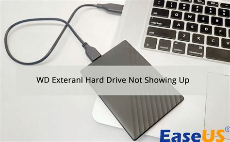 western digital hard drive not recognized.